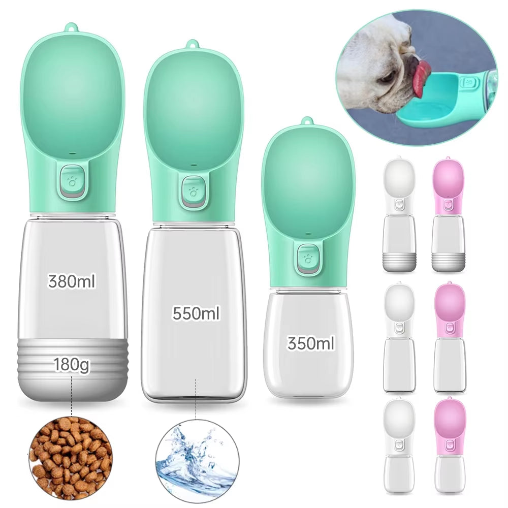 Portable Dog Water Bottle for Small Large Dogs Bowl Outdoor Walking Puppy Pet Travel Water Bottle Cat Drinking Bowl Dog Supplies