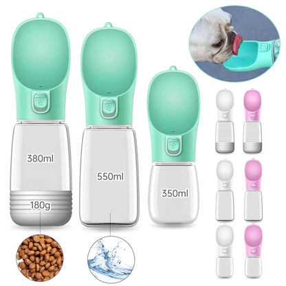 Portable Dog Water Bottle for Small Large Dogs Bowl Outdoor Walking Puppy Pet Travel Water Bottle Cat Drinking Bowl Dog Supplies