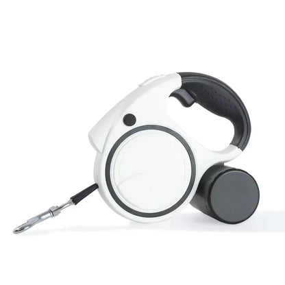 5M LED Dog Leash Automatic Telescopic Dual-Color Dog Leash Dog Walking Pet Supplies Beautiful Fashionable and Multi-Color